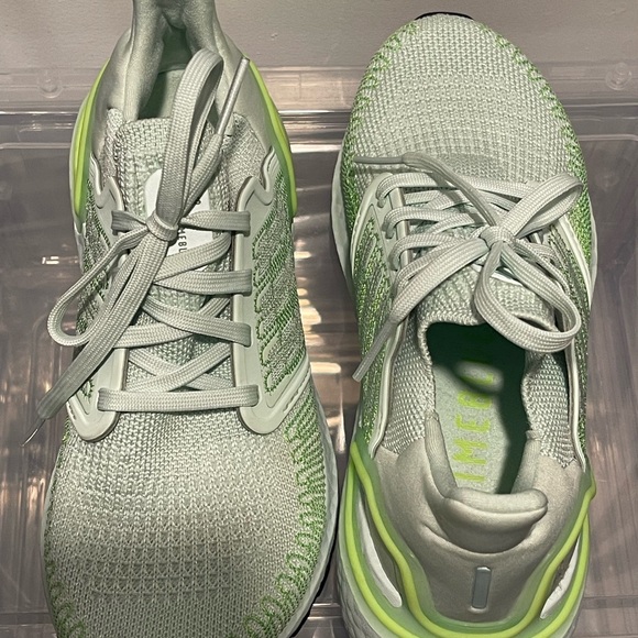 adidas Ultraboost 20 Running shoes Women Lime like NEW!!! - Picture 8 of 9